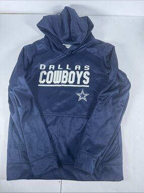 NFL Dallas Cowboys Navy Hooded Pullover